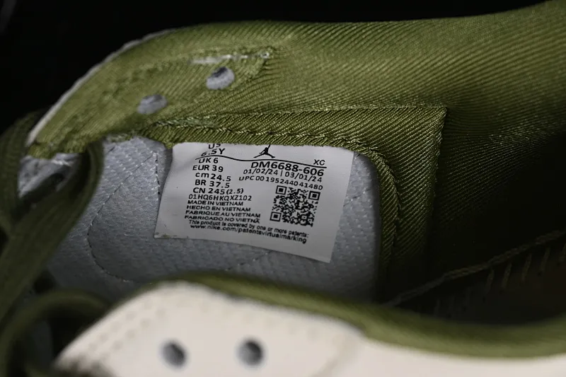 All categories Air Jordan Jordan series basketball shoes Air Jordan 1 Low High-end customized low-top sneakers Travis Scott x Fragment Design x Air Jordan 1 Low OG SP AJ1 Joe 1 Gucci joint-off-white fresh green low-top cultural casual sneakers DM6688-606